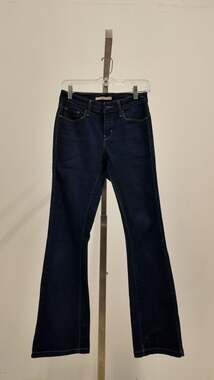 Levi's Women's Curvy Bootcut Jeans - Dark Wash Blue - Size 26 - Slim Hip/Thigh